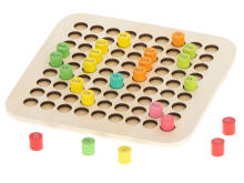 Ikonka Art.KX7857_1 Educational set multiplication table to 100 round
