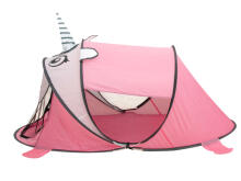 Ikonka Art.KX5958 Folding playhouse base tent unicorn 180cm