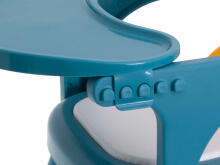 Ikonka Art.KX5846 Feeding and play table chair yellow and blue