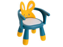 Ikonka Art.KX5846 Feeding and play table chair yellow and blue