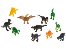 Ikonka Art.KX5844 Figures sea animals wild dinosaurs set mix 48pcs