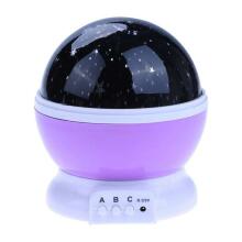 Ikonka Art.KX7814_1 Star projector night light 2in1 USB pink