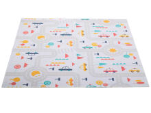Ikonka Art.KX6528_2 Educational mat for children street/forest 177x158x0.8cm