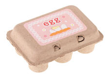 Ikonka Art.KX7273 Play eggs removable wooden yolks
