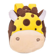 Ikonka Art.KX7426 Kindergarten backpack plush giraffe 24cm