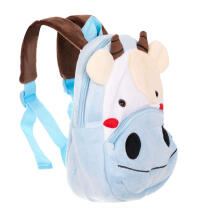 Ikonka Art.KX7428 Kindergarten backpack plush cow 24cm