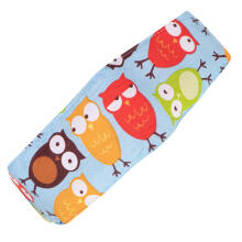 Ikonka Art.KX7850_3 Headband for car seat support owl blue