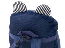 Ikonka Art.KX6305_2 Children's nursery backpack teddy bear navy blue