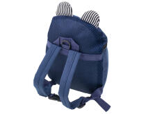 Ikonka Art.KX6305_2 Children's nursery backpack teddy bear navy blue