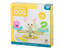 Ikonka Art.KX5937 Educational scales learning to count dog mini