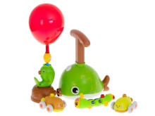 Ikonka Art.KX5913 Aerodynamic car balloon launcher fish