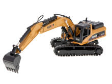 Ikonka Art.KX5933 H-toys 1710 1:50 metāla kāpurķēžu iekrāvēja ar kausu ekskavatora modelis