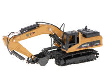 Ikonka Art.KX5933 H-toys 1710 1:50 metāla kāpurķēžu iekrāvēja ar kausu ekskavatora modelis