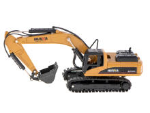 Ikonka Art.KX5933 H-toys 1710 1:50 metāla kāpurķēžu iekrāvēja ar kausu ekskavatora modelis
