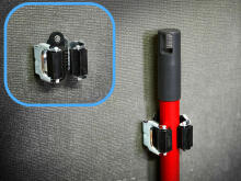 Ikonka Art.KX5869 Wall-mounted tool holder mop holder 1pc.
