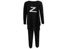Bebe Basic Black hero Costume kids 3-5 years Art.147794