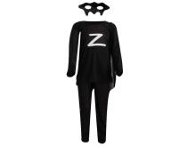 Bebe Basic Black hero Costume kids 3-5 years Art.147794