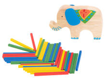 Ikonka Art.KX5696 Balancing elephant elephant dexterity puzzle game