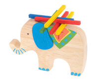 Ikonka Art.KX5696 Balancing elephant elephant dexterity puzzle game