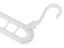 Ikonka Art.KX5695 Multi-functional wardrobe organiser hanger white