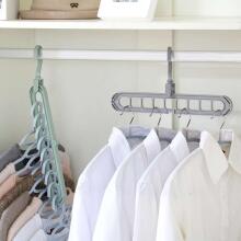 Ikonka Art.KX5695 Multi-functional wardrobe organiser hanger white
