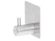 Ikonka Art.KX5687_1 Self-adhesive hook strong silver