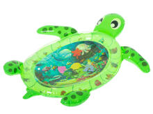 Ikonka Art.KX5678 Water inflatable sensory mat turtle green