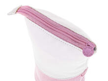 Ikonka Art.KX5674 School pencil case tuba 2in1 pink