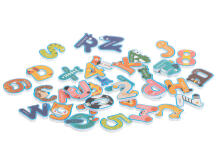 Ikonka Art.KX5659 Foam letter and number bath toy
