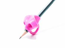 Ikonka Art.KX6306_1 Koreguojamasis rašiklio dangtelis rožinės spalvos