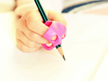 Ikonka Art.KX6306_1 Korekcijas pildspalvas vāciņš rozā krāsā