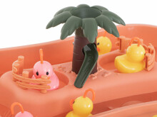 Ikonka Art.KX5648 Family game fish duck fishing + accessories pink