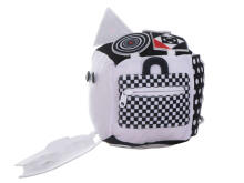 Ikonka Art.KX5642 Educational sensory cube contrast soft tactile