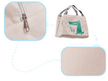 Ikonka Art.KX5631 Insulated thermal bag breakfast lunch crocodile