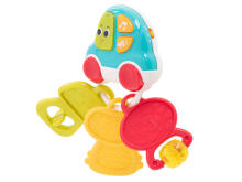 Ikonka Art.KX5595 Rattle teether interactive keys HOLA