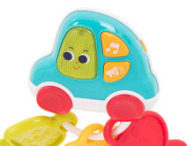 Ikonka Art.KX5595 Rattle teether interactive keys HOLA