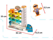 Ikonka Art.KX5588 Autostāvvieta 4 līmeņu elektriskais lifts + 6 automašīnas
