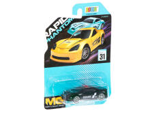 Ikonka Art.KX5586_1 Metāla auto rezoraks policijas melns 7cm