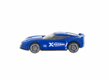 Ikonka Art.KX5586_3 Metallist võidusõiduauto sinine 7,5 cm