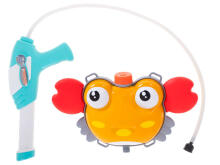 Ikonka Art.KX5529 Water gun water gun backpack crab tank yellow