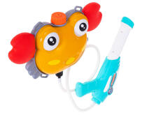 Ikonka Art.KX5529 Water gun water gun backpack crab tank yellow