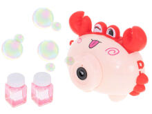 Ikonka Art.KX5527_1 Apparatus soap bubble machine crab red