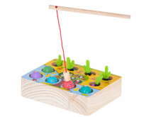 Ikonka Art.KX5427 Magnetic game fishing insects vegetables