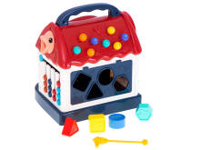 Ikonka Art.KX5426 Interactive cube educational house for children