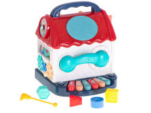 Ikonka Art.KX5426 Interactive cube educational house for children
