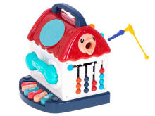 Ikonka Art.KX5426 Interactive cube educational house for children