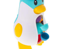 Ikonka Art.KX5465 Penguin water wheel bath toy