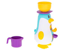 Ikonka Art.KX5465 Penguin water wheel bath toy