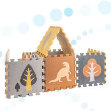 Ikonka Art.KX5421 Foam puzzle mat / playpen 36el. dinosaurs 143cm x 143cm x1cm
