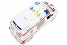Ikonka Art.KX5408 Ambulance with sound drive 1:16